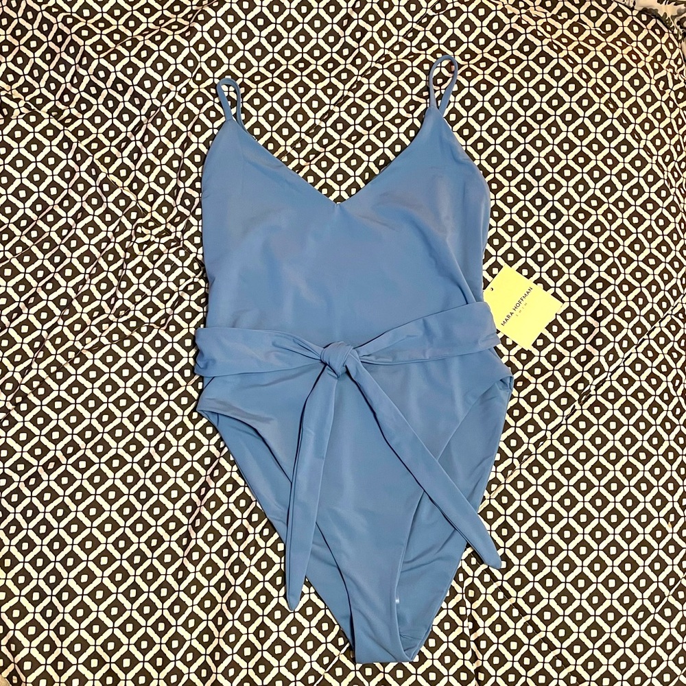 Blue Gamela One Piece (Mara Hoffman)